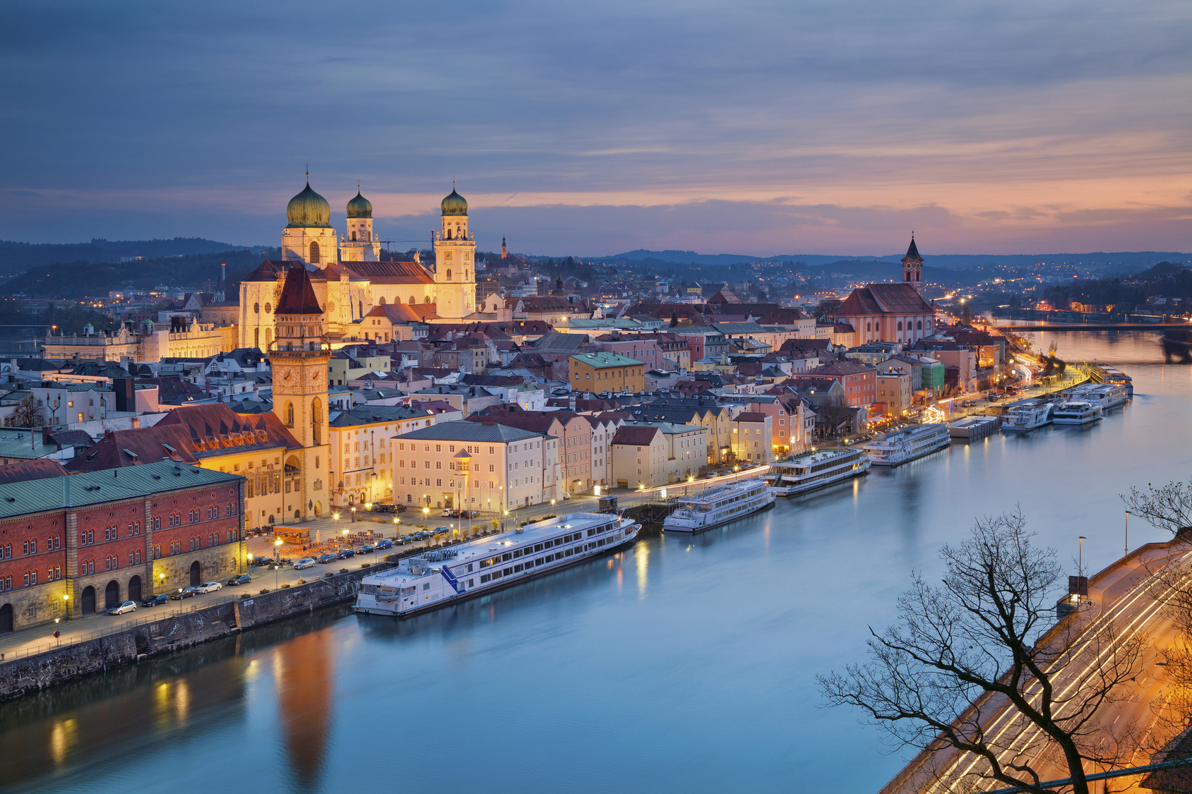 Donau in Passau; Detektiv, Detektei Passau, Privatdetektiv, Detektivbüro Passau