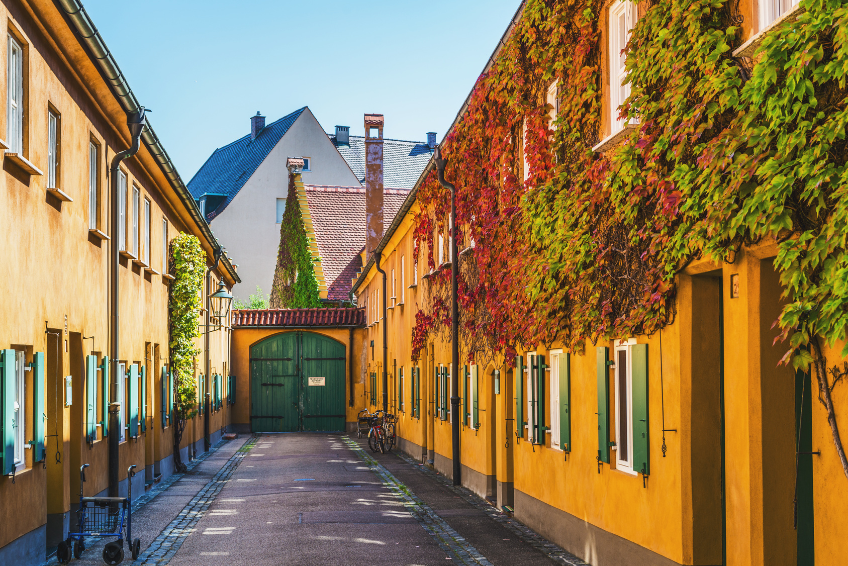 Fuggerei; Privatdetektei Augsburg, Wirtschaftsdetektei Augsburg, Wirtschaftsdetektiv Augsburg