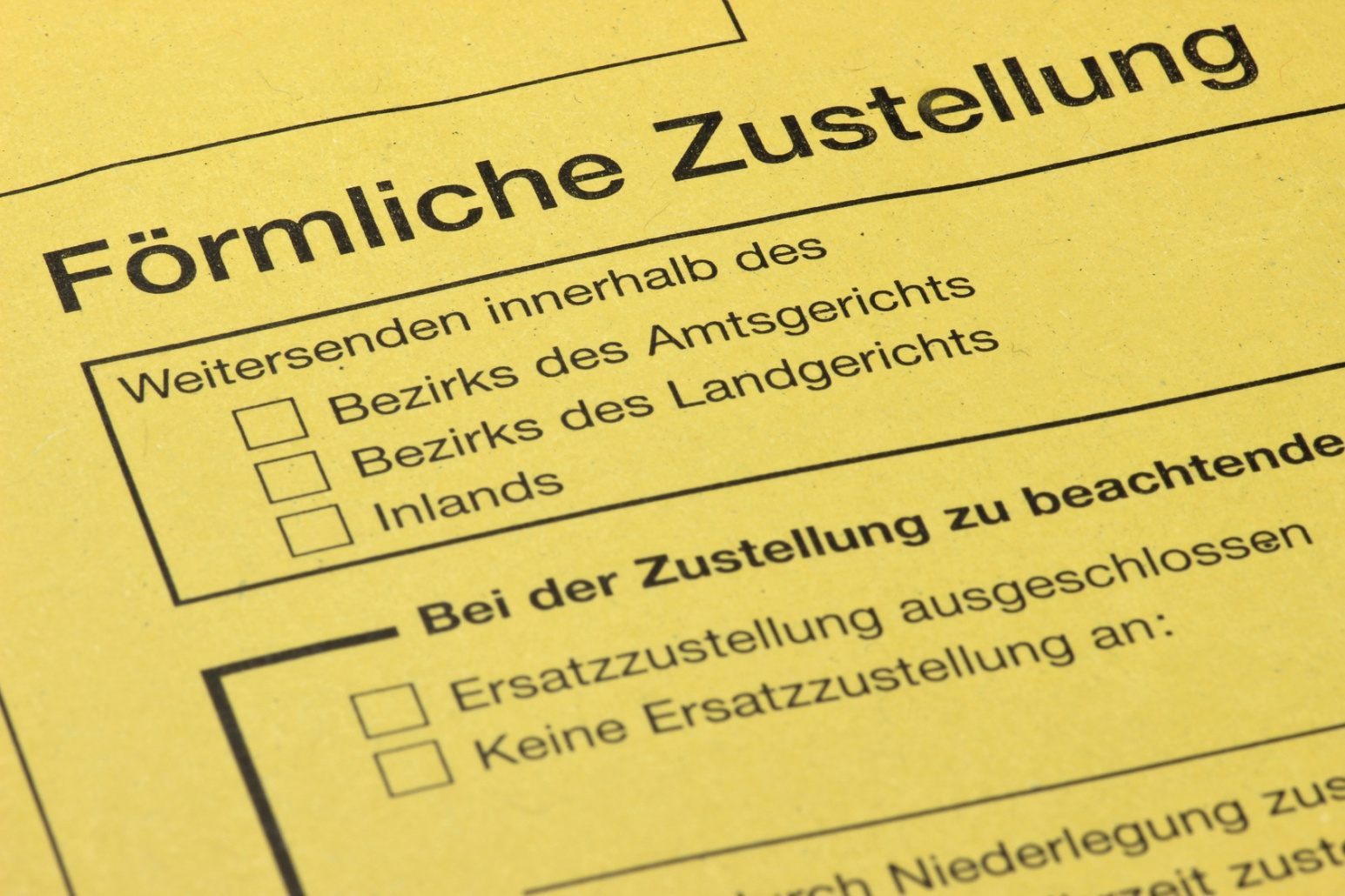 förmliche Zustellung; Anschriftenermittlung, Detektiv München, Detektei München